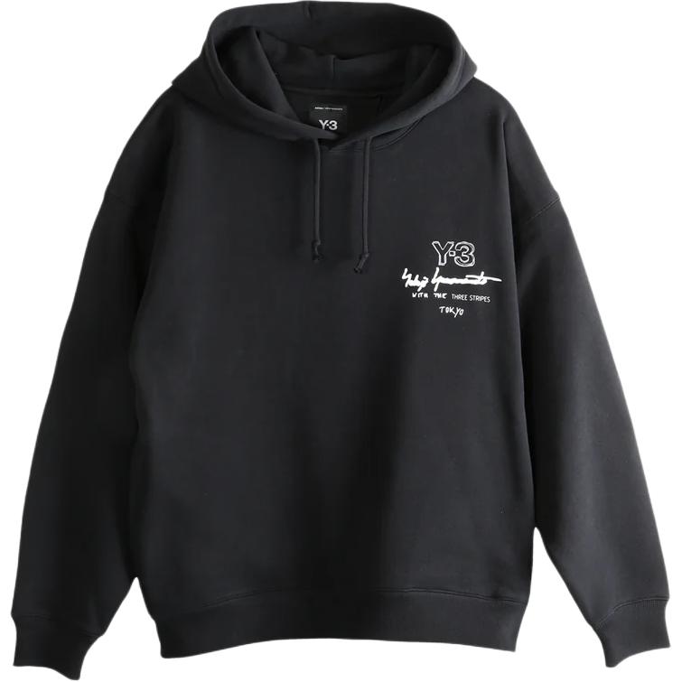 Y-3 Merch Hoodie Black Men Tops KB2604 L
Y-3 Merch Hoodie Black Men Tops KB2604 L