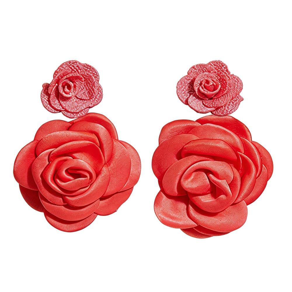 1 Pair Multi-Color Flower Stud Earrings Large Drop Earrings Floral Earring Gentle Fresh Fabric Simulated Floral Earrings красный
1 Pair Multi-Color Flower Stud Earrings Large Drop Earrings Floral Earring Gentle Fresh Fabric Simulated Floral Earrings красный