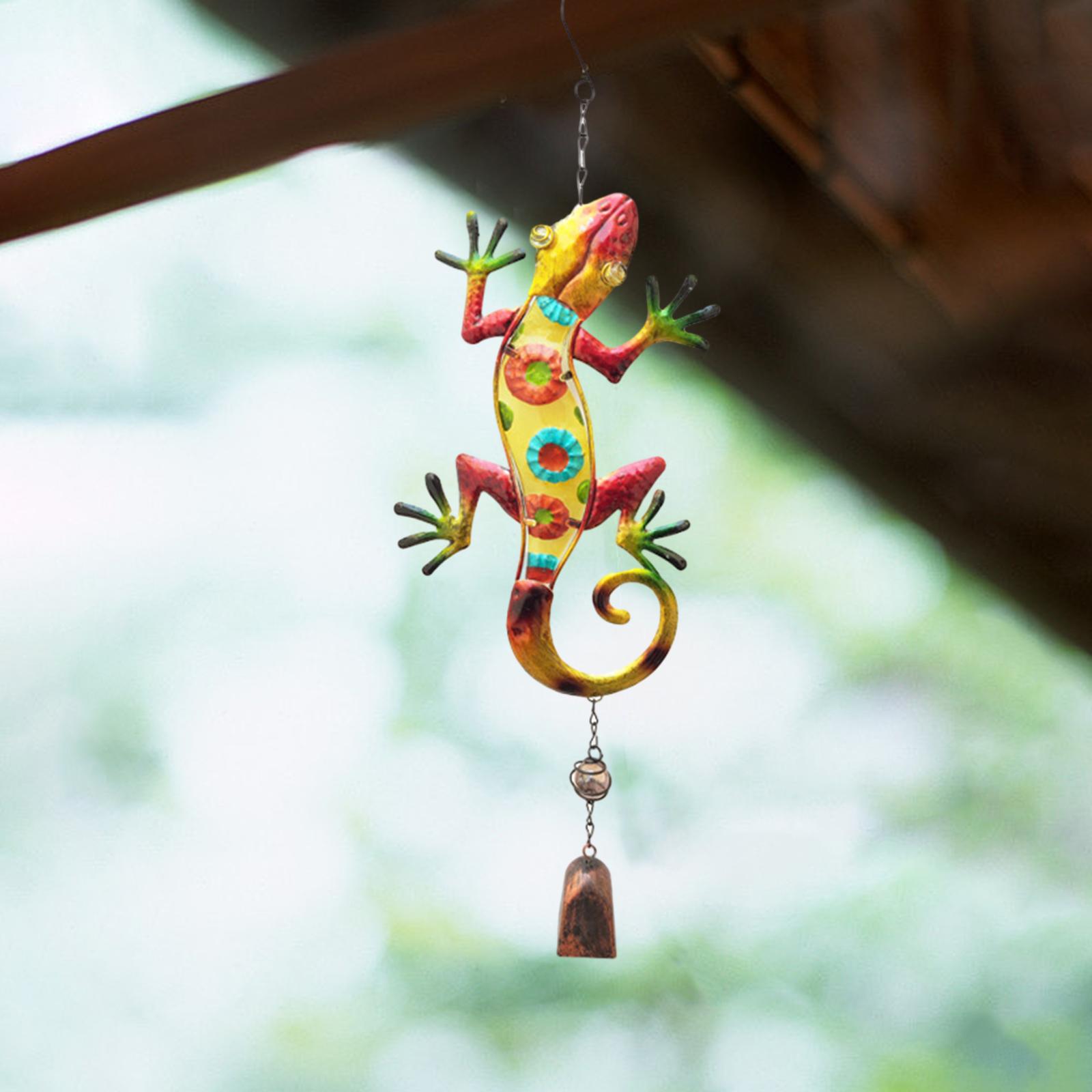 Stained Glass Gecko Wind Chime Sturdy Antique For Courtyard Outdside Porch Premium Durable Quality Useful Practical
Stained Glass Gecko Wind Chime Sturdy Antique For Courtyard Outdside Porch Premium Durable Quality Useful Practical