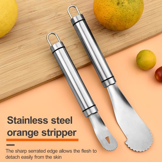 1/2 шт. овощечистка для апельсинов из нержавеющей стали с длинной ручкой, инструмент для очистки грейпфрутов, многоразовая овощечистка для фруктов для домашней кухни B
1/2 шт. овощечистка для апельсинов из нержавеющей стали с длинной ручкой, инструмент для очистки грейпфрутов, многоразовая овощечистка для фруктов для домашней кухни B