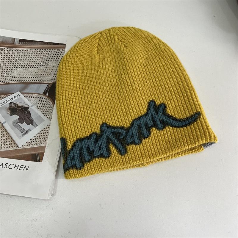 Graffiti Design Wool Hat Sweet Cool Spice Girl English Alphabet Cold Hat Knitted Cold Hat Men and Women M(56-58cm) жовтий
Graffiti Design Wool Hat Sweet Cool Spice Girl English Alphabet Cold Hat Knitted Cold Hat Men and Women M(56-58cm) жовтий