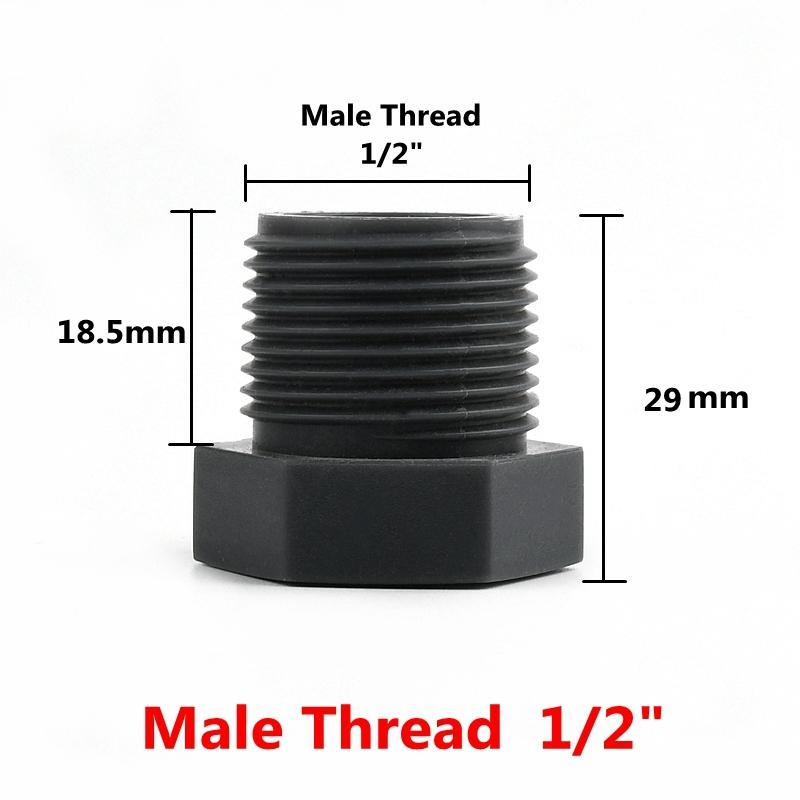 1/2 3/4 1 Inch Male Thread PP Plug PVC Pipe Micro Irrigation Fittings Water Pipe Connectors Tube End Caps Screw Plug 1 PCS
1/2 3/4 1 Inch Male Thread PP Plug PVC Pipe Micro Irrigation Fittings Water Pipe Connectors Tube End Caps Screw Plug 1 PCS