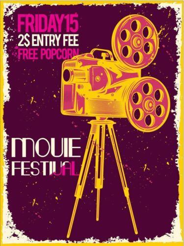 Movie Festival Free Popcorn Metal Wall Plaque Art Vintage tin sign retro advertAluminum 20x30cm(7.8x11.8inch)
Movie Festival Free Popcorn Metal Wall Plaque Art Vintage tin sign retro advertAluminum 20x30cm(7.8x11.8inch)