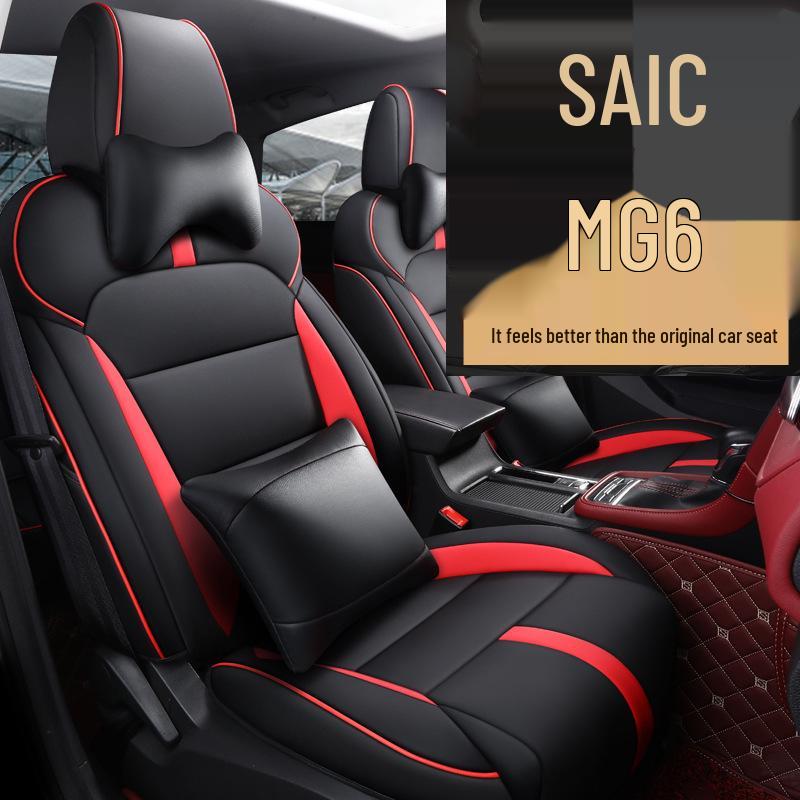 CKJ Custom MG 6 Sports Leather Seat Cover - All-Season, Full-Cover Cushion See Image Black-Black-Black
CKJ Custom MG 6 Sports Leather Seat Cover - All-Season, Full-Cover Cushion See Image Black-Black-Black