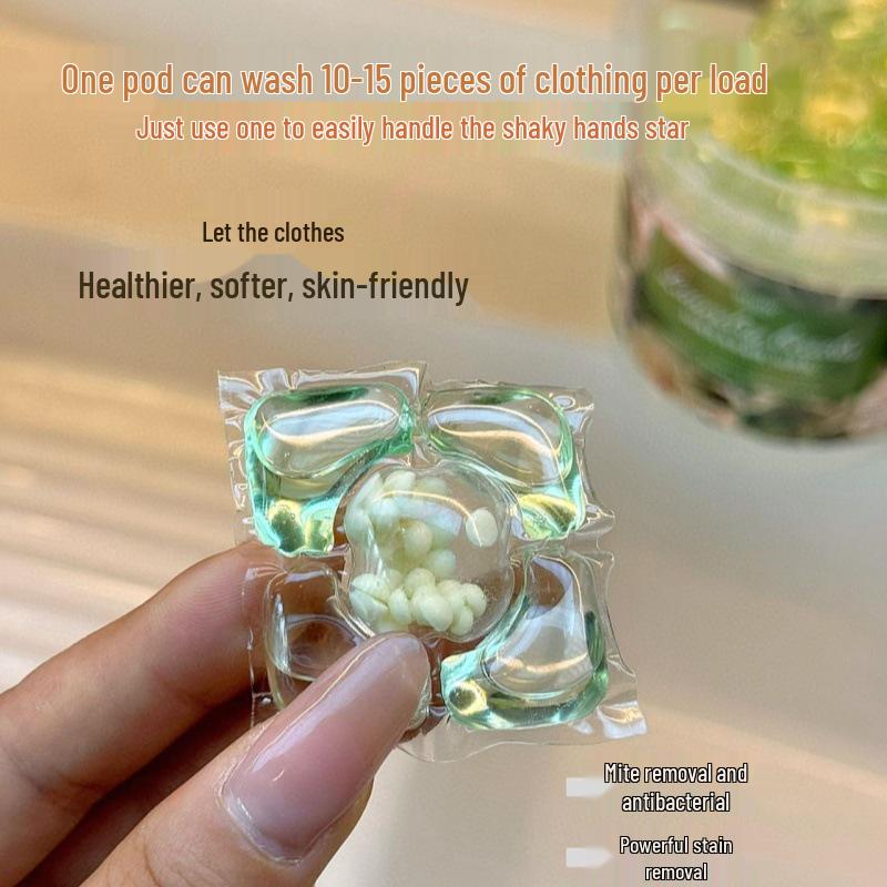 Camellia 5-in-1 Laundry Pods with Long-Lasting Fragrance and Deep Clean
Camellia 5-in-1 Laundry Pods with Long-Lasting Fragrance and Deep Clean