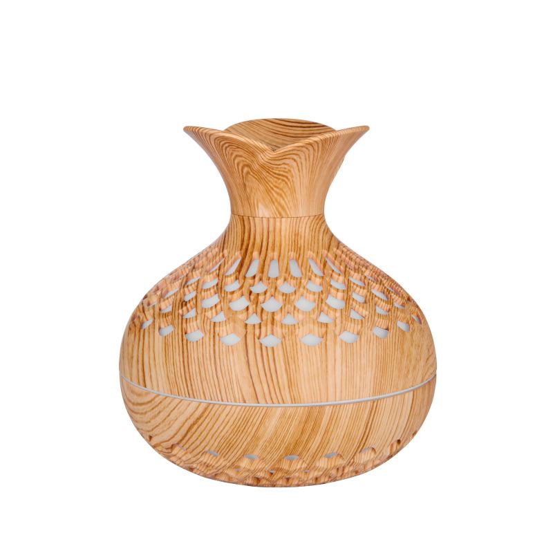 USB Wood Grain Flower Vase Humidifier: Silent Aroma Diffuser with Colorful Night Light for Home and Office USB Powered
USB Wood Grain Flower Vase Humidifier: Silent Aroma Diffuser with Colorful Night Light for Home and Office USB Powered