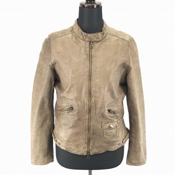 Journal Standard/Sheep Leather Rider Jacket/Women’s M/Brown/Single/Zip Pocket(USED)
Journal Standard/Sheep Leather Rider Jacket/Women’s M/Brown/Single/Zip Pocket(USED)