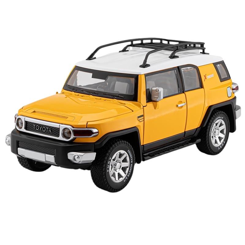 1/24 TOYOTA FJ Cruiser Позашляховики Модель автомобіля зі сплаву Лита іграшка Металева модель автомобіля Декорація деталей автомобілів Подарунки на день народження жовтий
1/24 TOYOTA FJ Cruiser Позашляховики Модель автомобіля зі сплаву Лита іграшка Металева модель автомобіля Декорація деталей автомобілів Подарунки на день народження жовтий