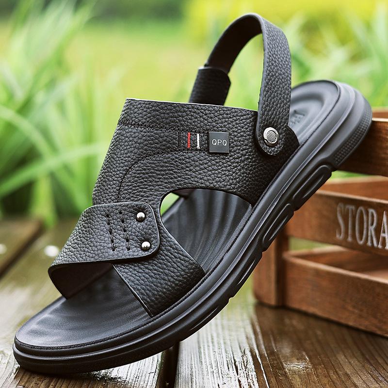 Sandals men s 2025 new summer first-layer cowhide driving sandals wear dual-purpose beach shoes tide 2025 38
Sandals men s 2025 new summer first-layer cowhide driving sandals wear dual-purpose beach shoes tide 2025 38