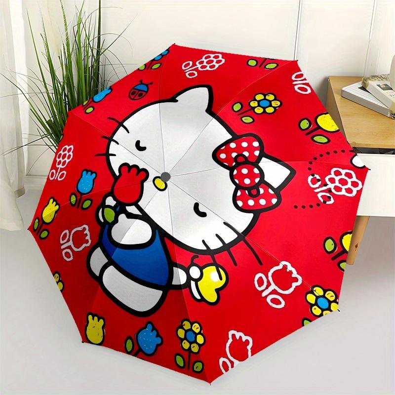 1pc Hello Kitty Spring Flowers Umbrella with Plastic Handle,Suitable for All Seasons Home Travel Outdoor UmbrellaSanlio682
1pc Hello Kitty Spring Flowers Umbrella with Plastic Handle,Suitable for All Seasons Home Travel Outdoor UmbrellaSanlio682