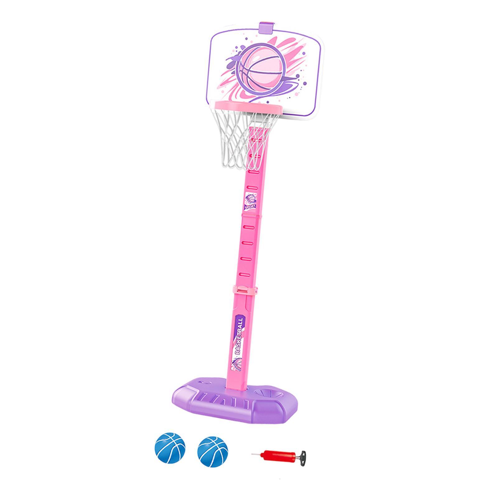 Дитяче баскетбольне кільце з повітряним насосом, регульованою висотою, іграшки для змагань та взаємодії з м ячами для спорту, ігор на свіжому повітрі рожевий
Дитяче баскетбольне кільце з повітряним насосом, регульованою висотою, іграшки для змагань та взаємодії з м ячами для спорту, ігор на свіжому повітрі рожевий
