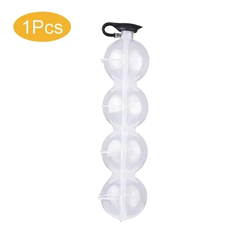 4 отверстия для льда, круглая форма для хоккея, виски, коктейля, водки, мяча, форма для льда, бара, вечеринки, кухонная коробка, инструмент для приготовления крема