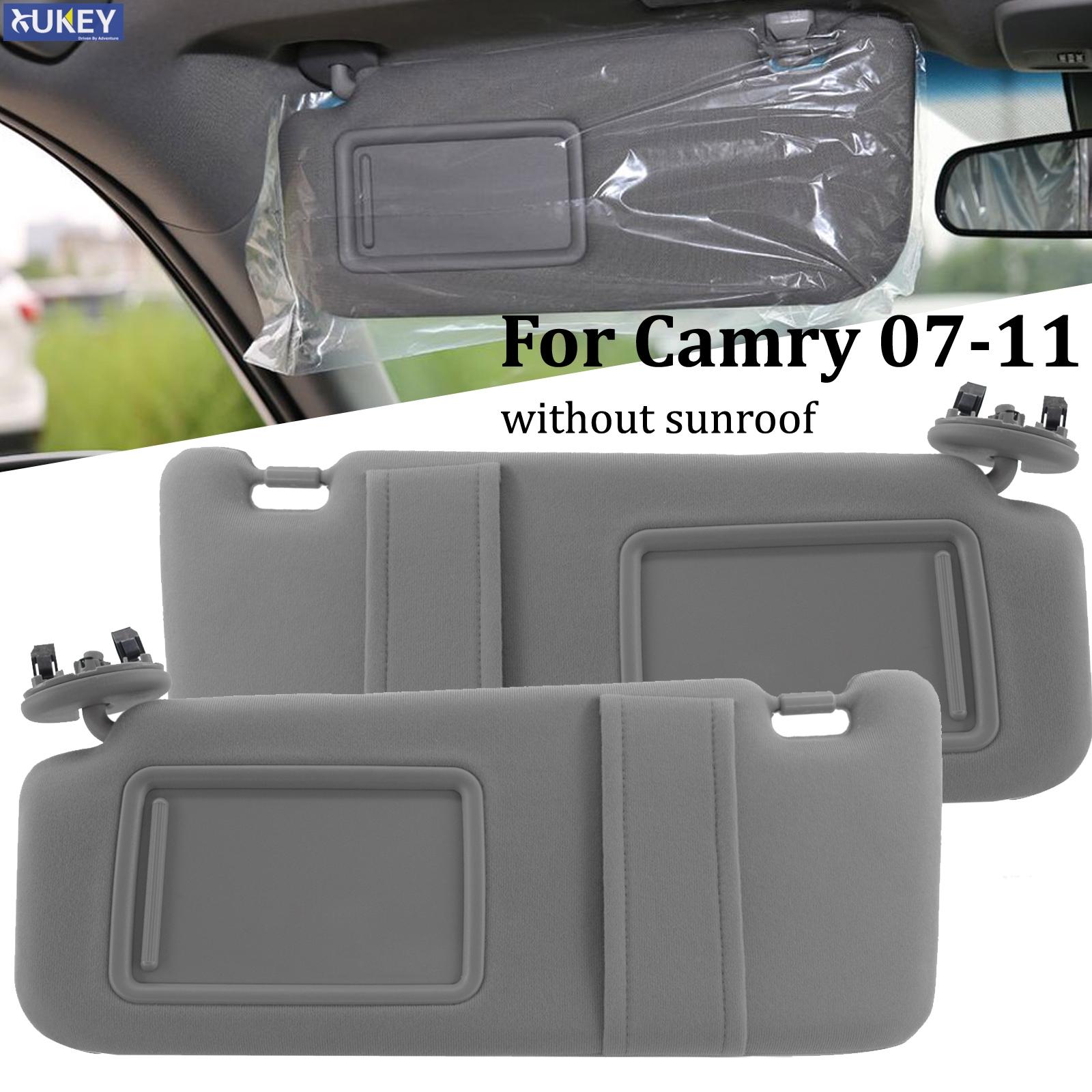 2 шт. для Toyota Camry 2007-2011 автомобильный солнцезащитный козырек без люка на крыше со стороны пассажира 2008 2009 2010 правый левый
2 шт. для Toyota Camry 2007-2011 автомобильный солнцезащитный козырек без люка на крыше со стороны пассажира 2008 2009 2010 правый левый