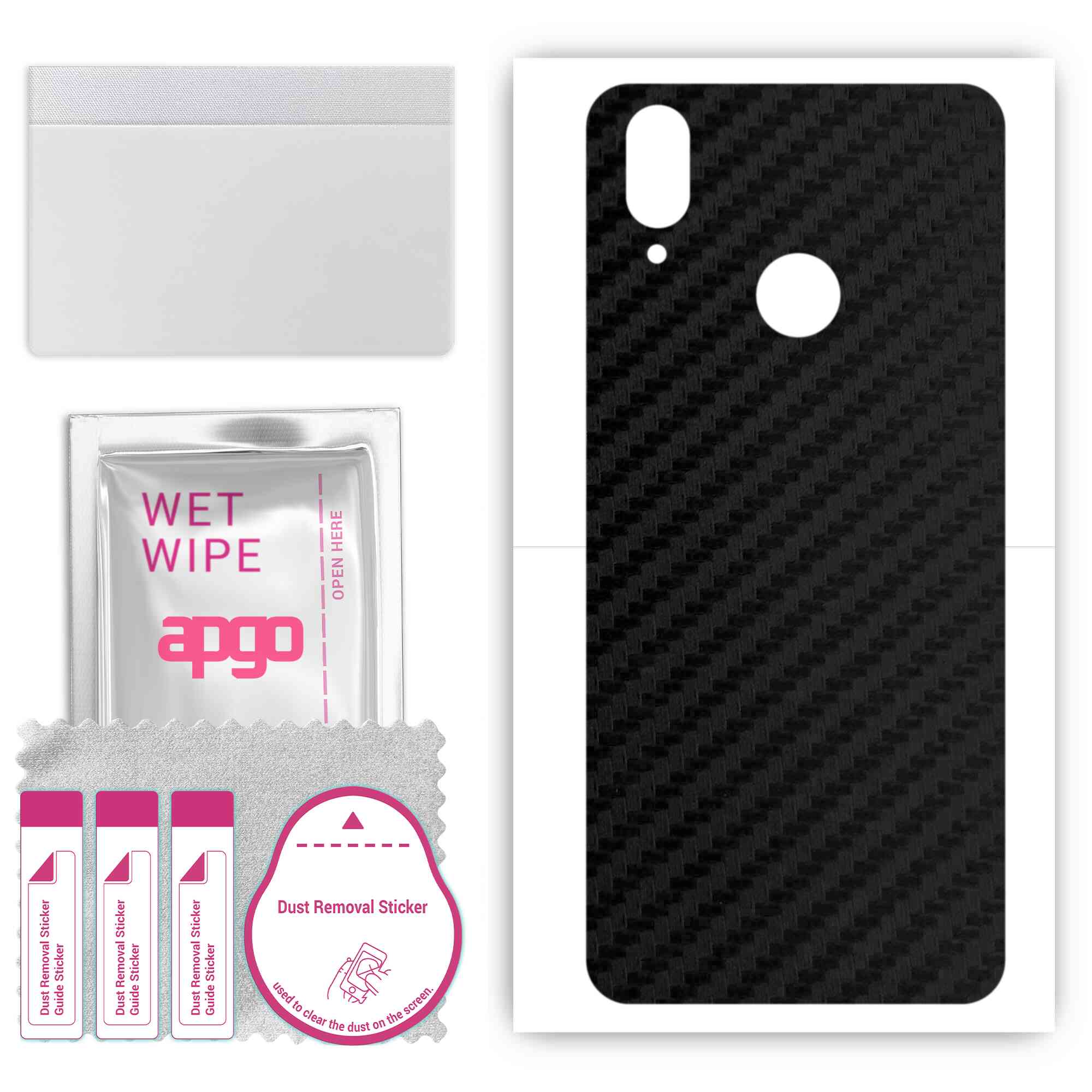 apgo Protective Skin Sticker for the back compatible with Cubot J7, Wrap Film, Foil, Vinyl - Pattern Carbon Black
apgo Protective Skin Sticker for the back compatible with Cubot J7, Wrap Film, Foil, Vinyl - Pattern Carbon Black