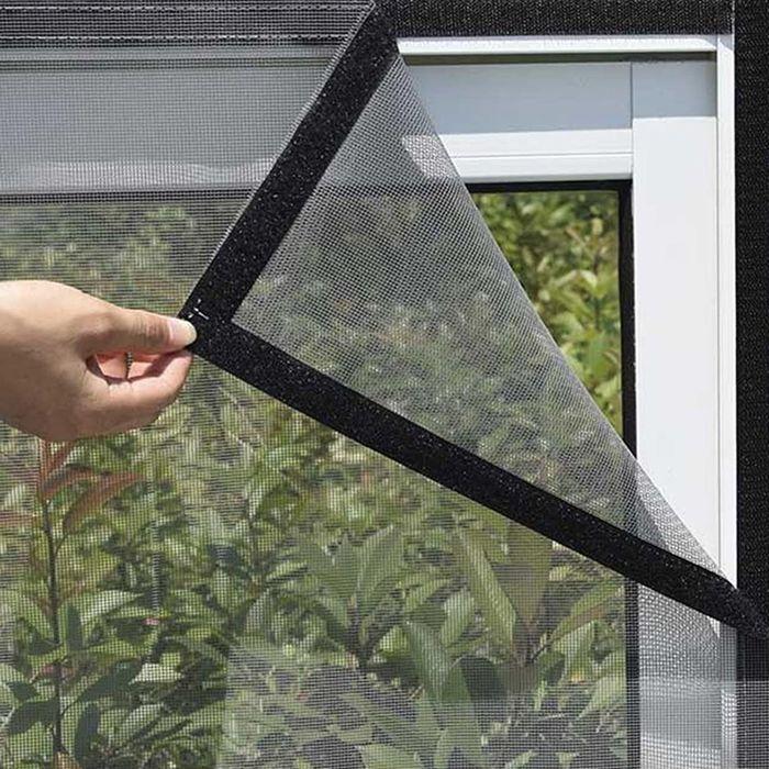 Moustiquaire auto-adhésive pour fenêtres, filet anti-insectes ajustable, moustiquaire transparente pour chats (gris-noir, 80x120cm)
Moustiquaire auto-adhésive pour fenêtres, filet anti-insectes ajustable, moustiquaire transparente pour chats (gris-noir, 80x120cm)