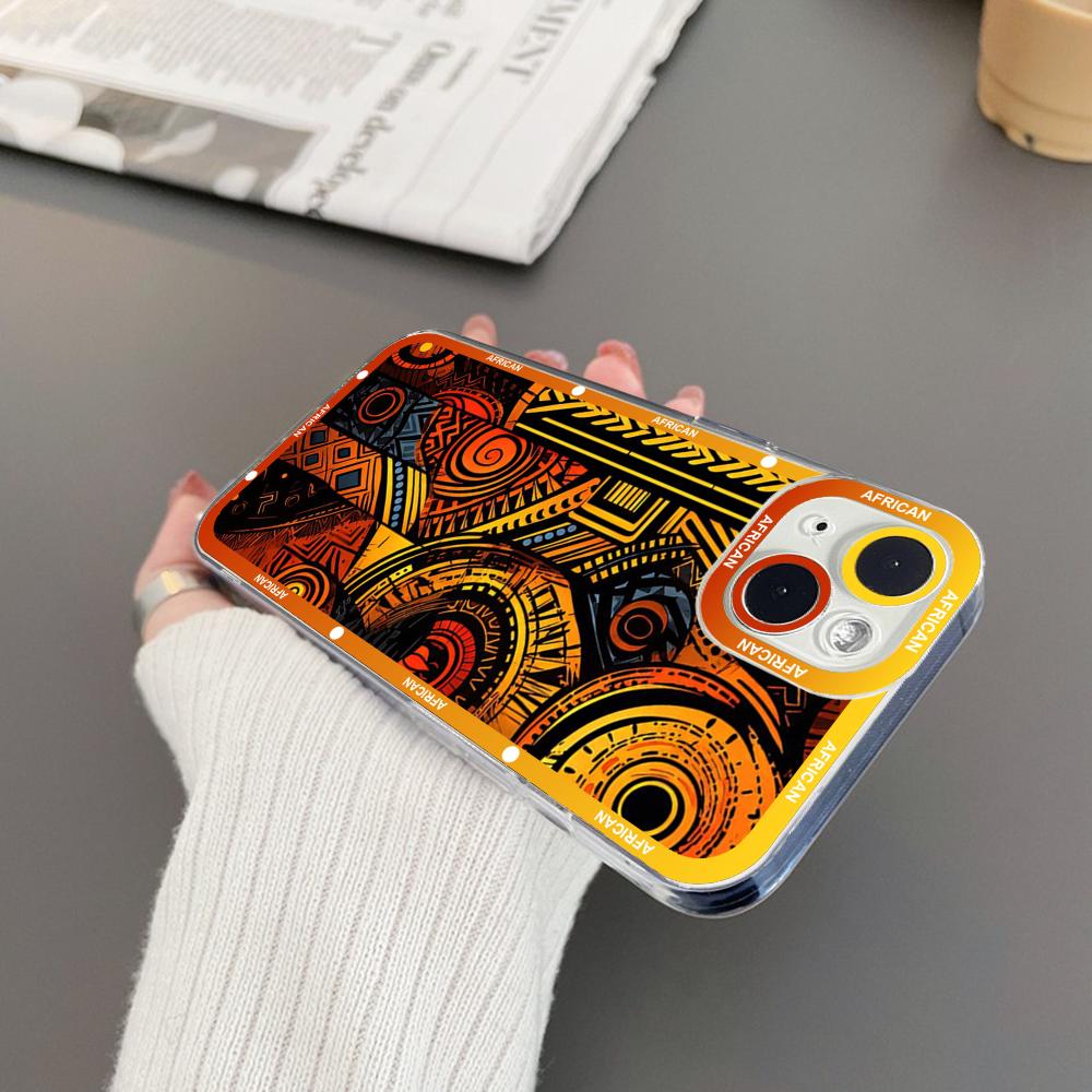 African Wax Print Design Phone Case For IPhone 16ProMax 16 15 13 14 12 11 Pro Max Mini Angel Eyes Soft Transparent Cover iphone13
African Wax Print Design Phone Case For IPhone 16ProMax 16 15 13 14 12 11 Pro Max Mini Angel Eyes Soft Transparent Cover iphone13