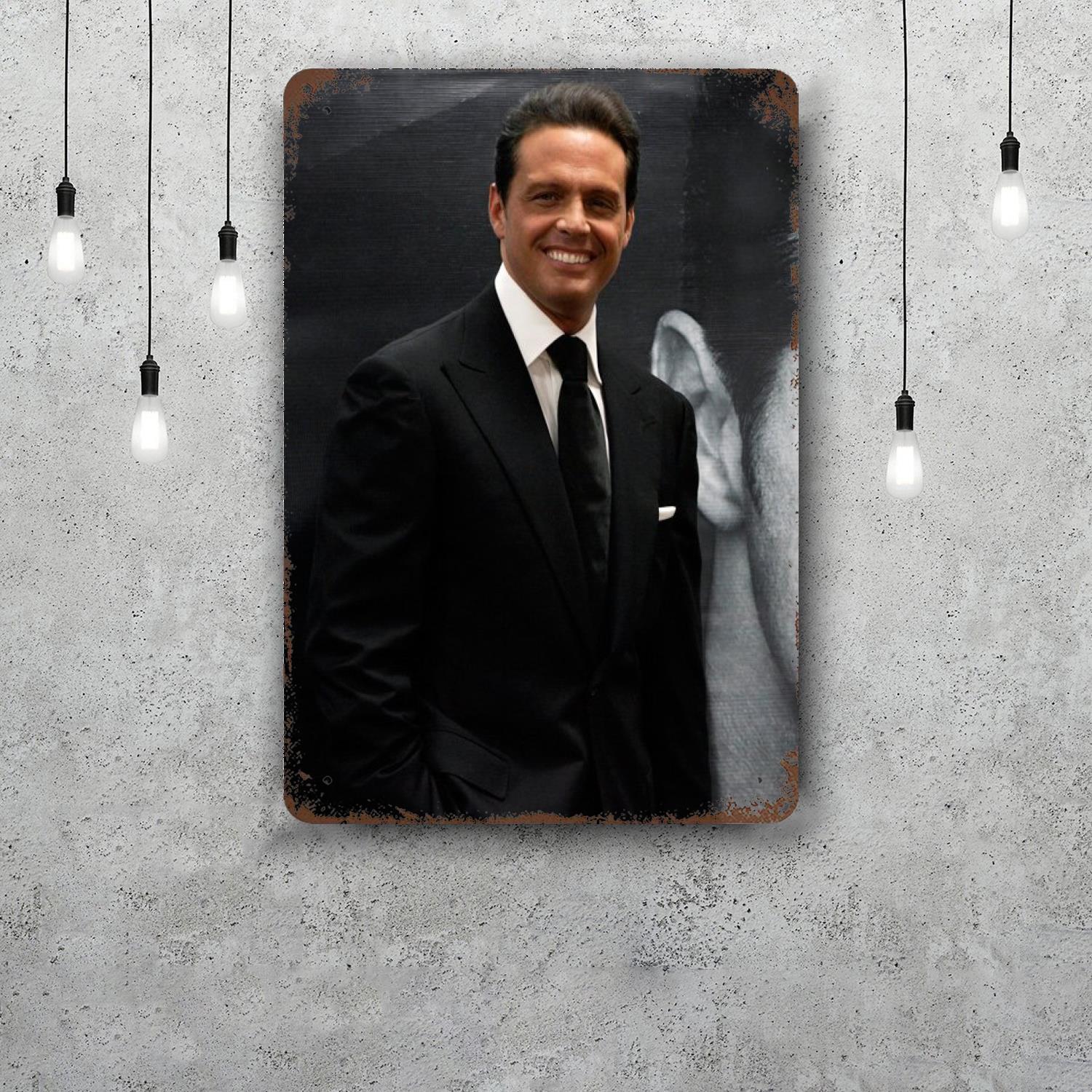 Luis Miguel Retro Vintage Tin Sign Poster Decorative Plaque Metal Plate Wall Decor 20x30cm(7.8x11.8inch)
Luis Miguel Retro Vintage Tin Sign Poster Decorative Plaque Metal Plate Wall Decor 20x30cm(7.8x11.8inch)