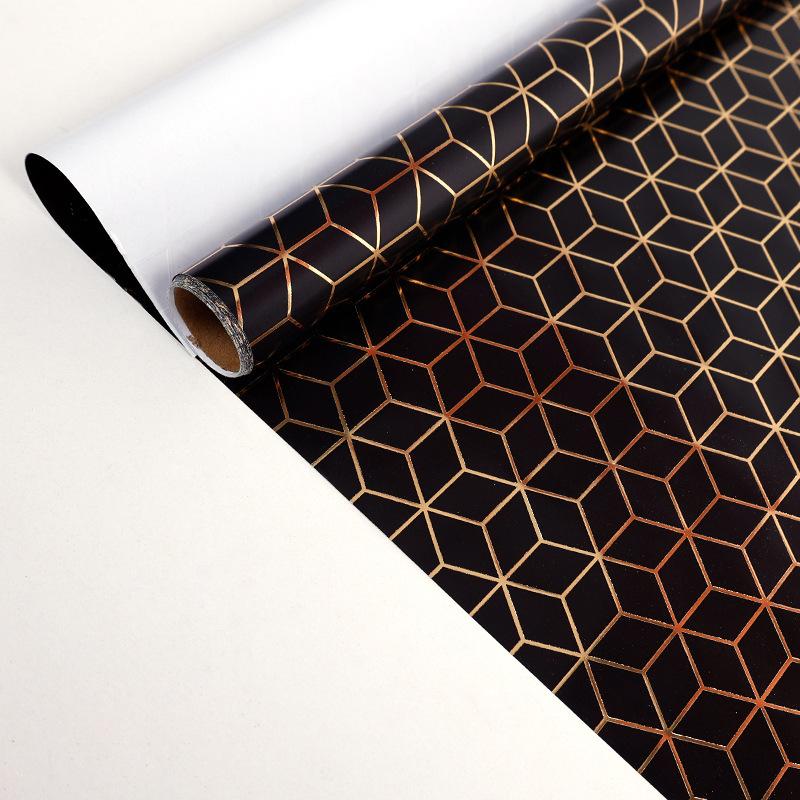 43x300cm Black Gold Gift Wrapping Paper Polka Bouquet Packaging Paper Christmas Valentines Day Birthdays Gifts Decorations Paper
43x300cm Black Gold Gift Wrapping Paper Polka Bouquet Packaging Paper Christmas Valentines Day Birthdays Gifts Decorations Paper