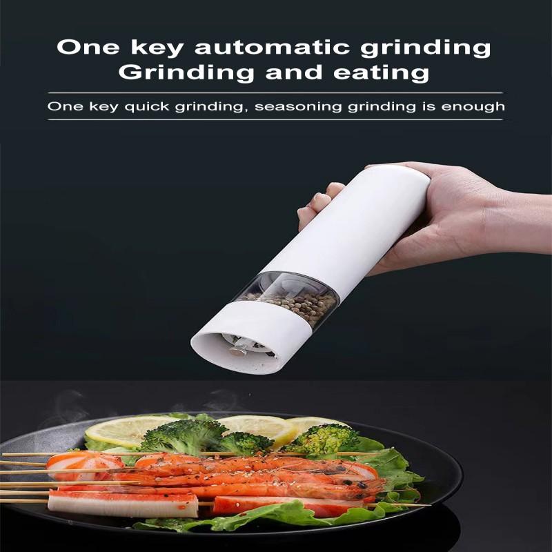 Salt Pepper Grinder Set Battery Powered Automatic Salt Grinder Adjustable Coarseness Electric Spice Mill Grinder Kitchen Tools
Salt Pepper Grinder Set Battery Powered Automatic Salt Grinder Adjustable Coarseness Electric Spice Mill Grinder Kitchen Tools
