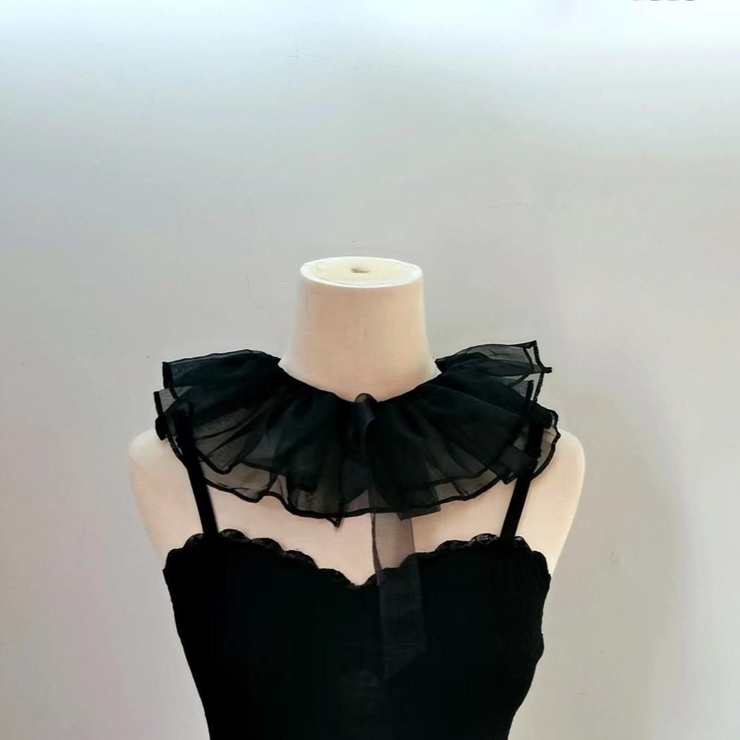 Eugen Yarn Поддельный воротник Женские милые универсальные аксессуары Модный шарф с ремешком Воротник-жакет чёрный
Eugen Yarn Поддельный воротник Женские милые универсальные аксессуары Модный шарф с ремешком Воротник-жакет чёрный