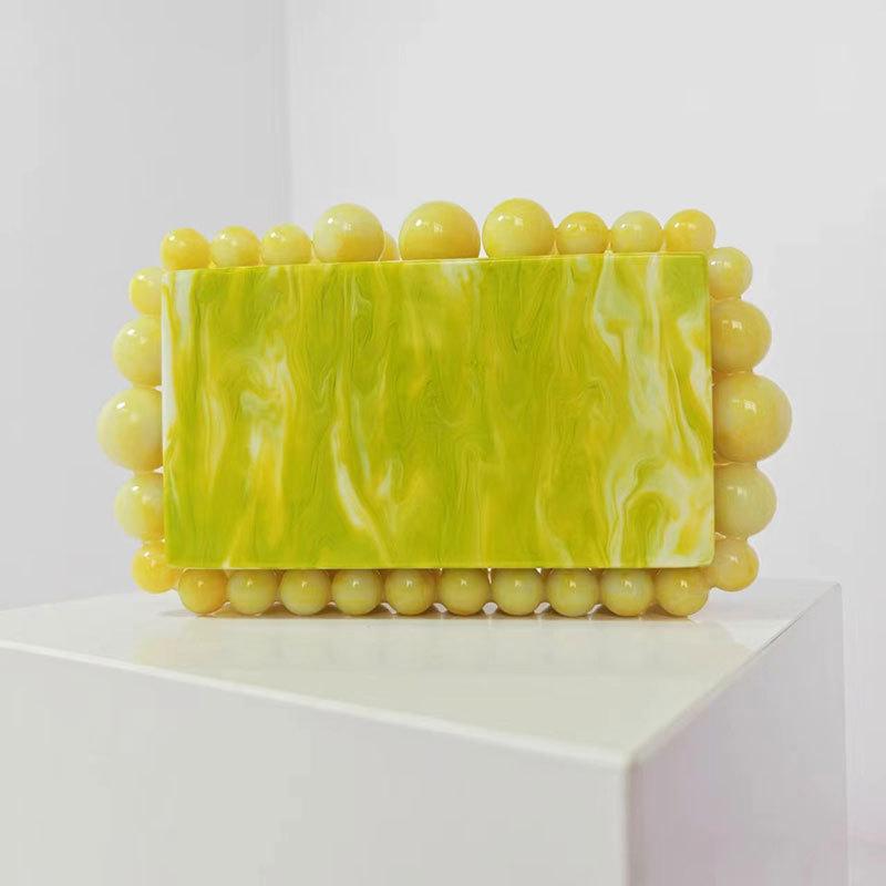 Crossbody Wedding Party Evening Bag Clutch Beads Handbags Shoulder Acrylic New Elegant Women s Hand Wallets Bags Trend Luxury 23.5x14.5x6.5cm жовтий
Crossbody Wedding Party Evening Bag Clutch Beads Handbags Shoulder Acrylic New Elegant Women s Hand Wallets Bags Trend Luxury 23.5x14.5x6.5cm жовтий