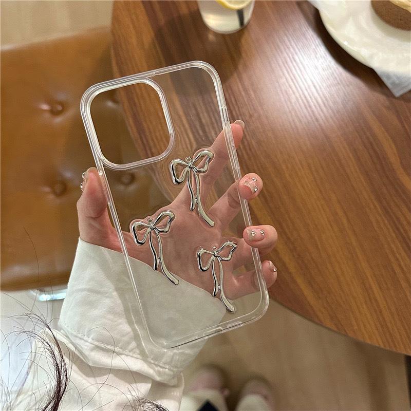 Transparent Mobile Phone Case Bow Is Suitable For Iphone16Promax Simple Style Apple 17 Epoxy 14 Women S Models iPhone 7/8/SE 2020
Transparent Mobile Phone Case Bow Is Suitable For Iphone16Promax Simple Style Apple 17 Epoxy 14 Women S Models iPhone 7/8/SE 2020