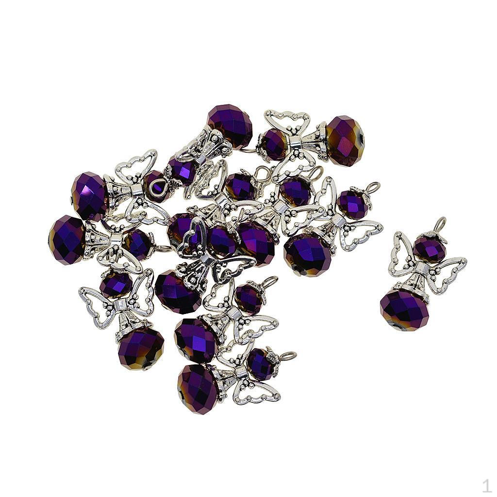 12 шт. Ангельські підвіски, грановані намистини, браслети-розпірки, ремесла, виготовлення знахідок purple
12 шт. Ангельські підвіски, грановані намистини, браслети-розпірки, ремесла, виготовлення знахідок purple