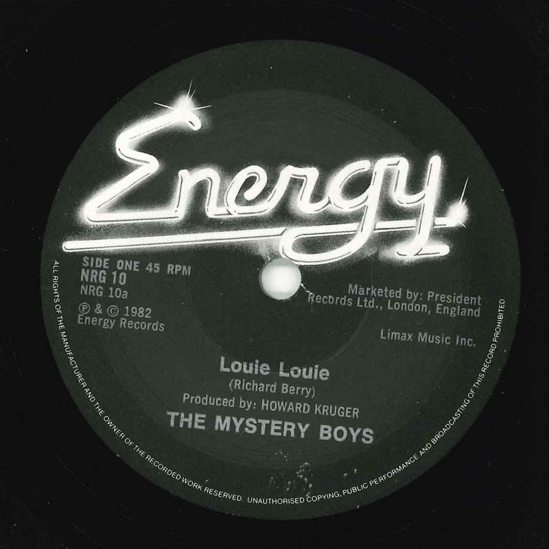 7-дюймовая пластинка MYSTERY BOYS - Louie Louie NRG10 Energy Records 1982 UK Рок Б/У
7-дюймовая пластинка MYSTERY BOYS - Louie Louie NRG10 Energy Records 1982 UK Рок Б/У