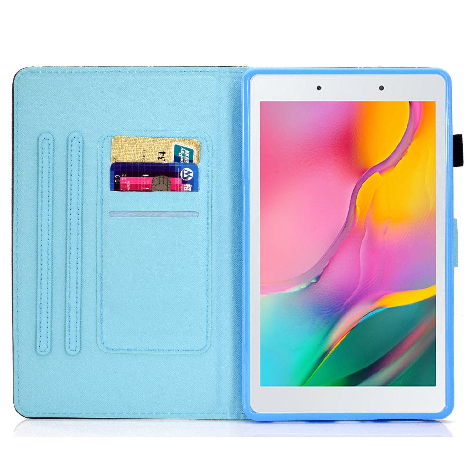 For Samsung Galaxy Tab A 8.0 (2019) SM-T290 (Wi-Fi)/SM-T295 (LTE) Pattern Printing Stitching Line Tablet Case PU Leather Card Slots Flip Stand Cover Tree
For Samsung Galaxy Tab A 8.0 (2019) SM-T290 (Wi-Fi)/SM-T295 (LTE) Pattern Printing Stitching Line Tablet Case PU Leather Card Slots Flip Stand Cover Tree
