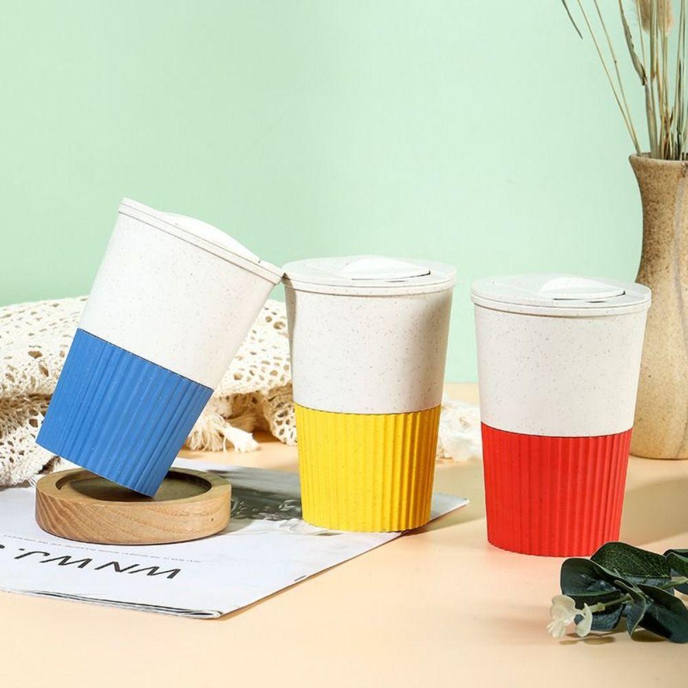 High-value Wheat Straw Water Cup Anti-scalding Coffee Cup Simple Portable Travel Cup Tea
High-value Wheat Straw Water Cup Anti-scalding Coffee Cup Simple Portable Travel Cup Tea