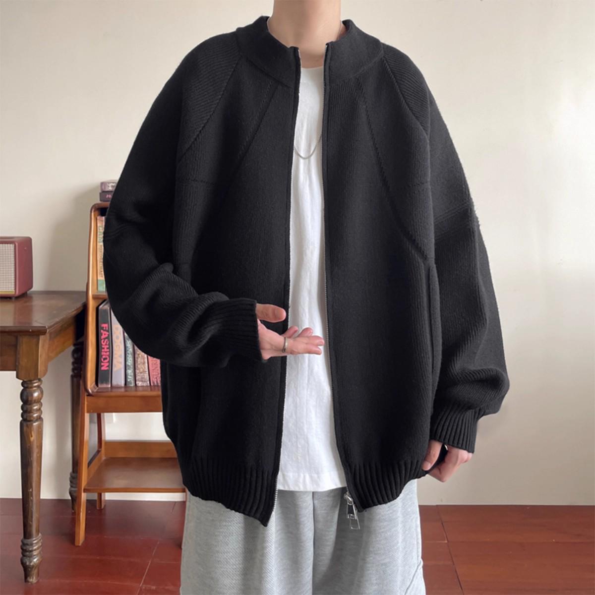Men s Heavyweight Retro Knitted Cardigan with Zipper - Winter Style for Couples 2XL чорний
Men s Heavyweight Retro Knitted Cardigan with Zipper - Winter Style for Couples 2XL чорний