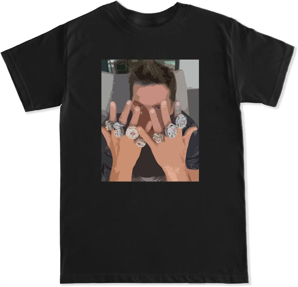 Men s TB 12 7 Rings T Shirt 5XL різнокольоровий
Men s TB 12 7 Rings T Shirt 5XL різнокольоровий