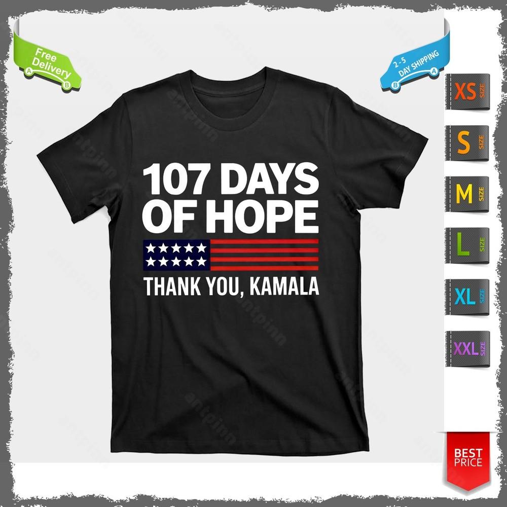 Kamala Haris 107 Days Of Hope Powerful Woman Flag USA T-Shirt Unisex Unisex T-Shirt XL
Kamala Haris 107 Days Of Hope Powerful Woman Flag USA T-Shirt Unisex Unisex T-Shirt XL