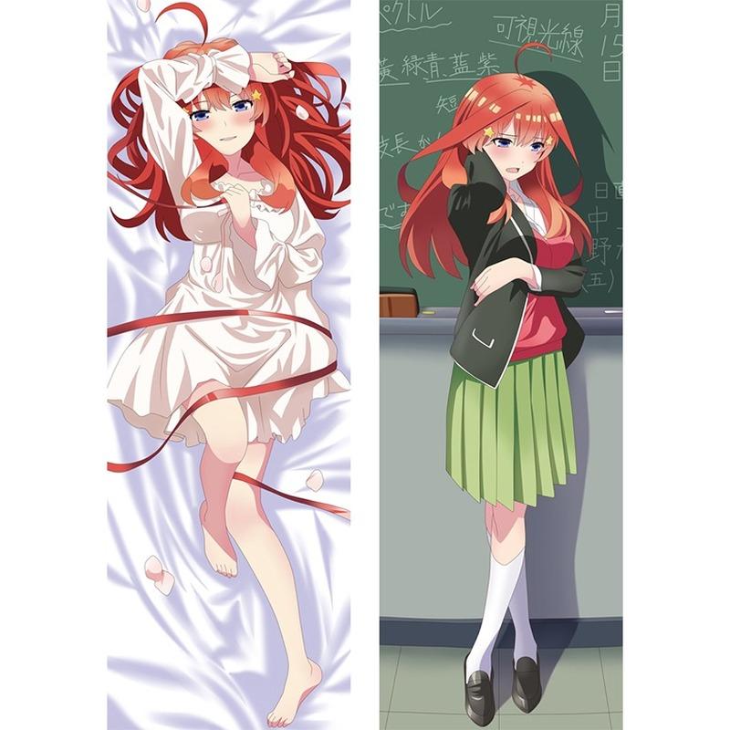 60x180 см Quintessential Quintuplets Nakano Itsuki Dakimakura чехол двусторонняя аниме наволочка для тела обнимающая наволочка для всего тела
60x180 см Quintessential Quintuplets Nakano Itsuki Dakimakura чехол двусторонняя аниме наволочка для тела обнимающая наволочка для всего тела