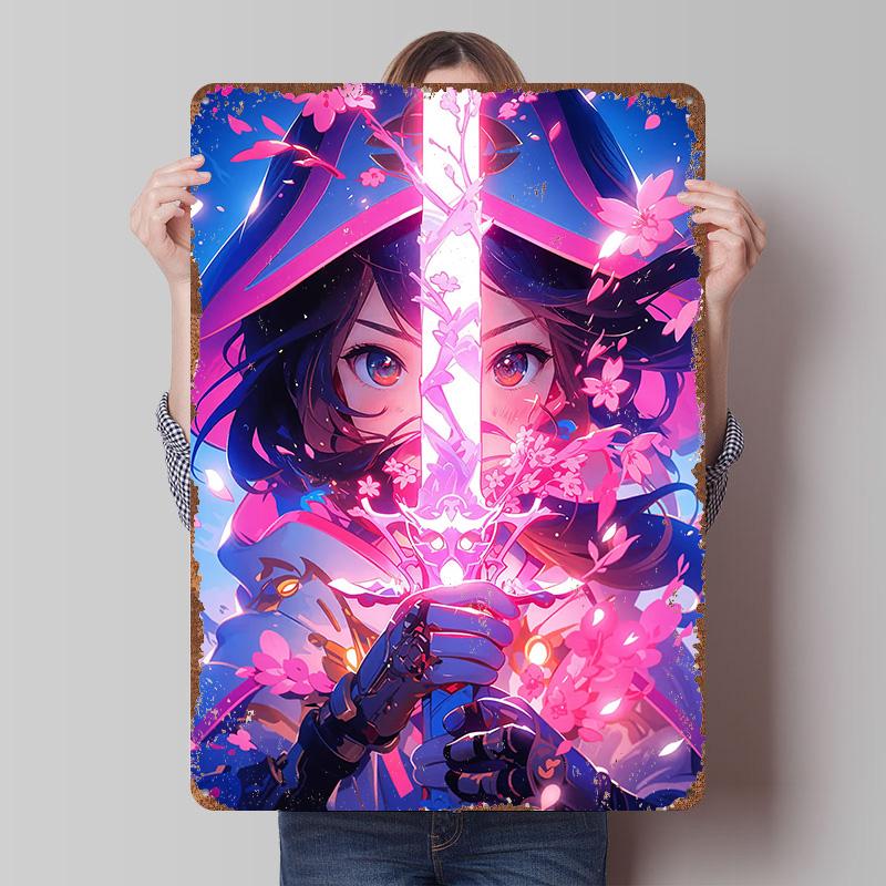 Anime Girl With Sword Poster Customized Wall Art Vintage Metal Signs Retro Tin Plaque for Man Cave Office Decoration Room Decor 7.9x11.8In(20x30cm)
Anime Girl With Sword Poster Customized Wall Art Vintage Metal Signs Retro Tin Plaque for Man Cave Office Decoration Room Decor 7.9x11.8In(20x30cm)