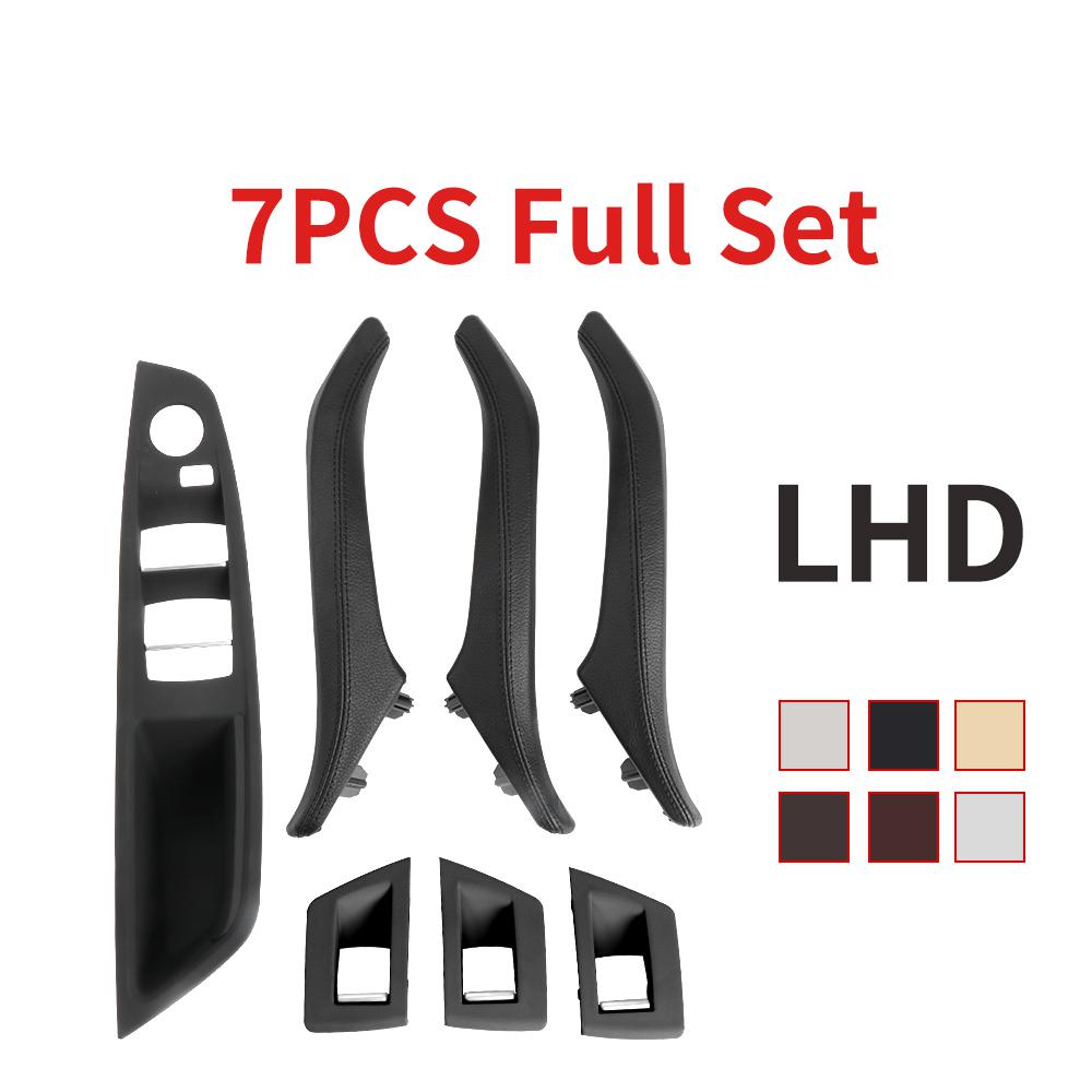 Left Right Side Driver Cars Interior Leather Door Handles 7PCS Full Set for BMW5 Series F10 F11 51417225866 LHD Black
Left Right Side Driver Cars Interior Leather Door Handles 7PCS Full Set for BMW5 Series F10 F11 51417225866 LHD Black