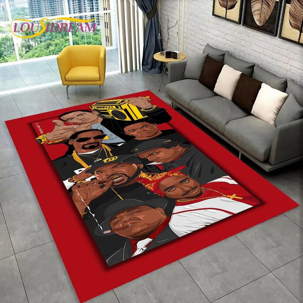 Hip Hop Art Rapper Legend Star Area Rug,Carpet Rug for Home Living Room Children s Bedroom Sofa Doormat Decor,Non-slip Floor Mat
Hip Hop Art Rapper Legend Star Area Rug,Carpet Rug for Home Living Room Children s Bedroom Sofa Doormat Decor,Non-slip Floor Mat