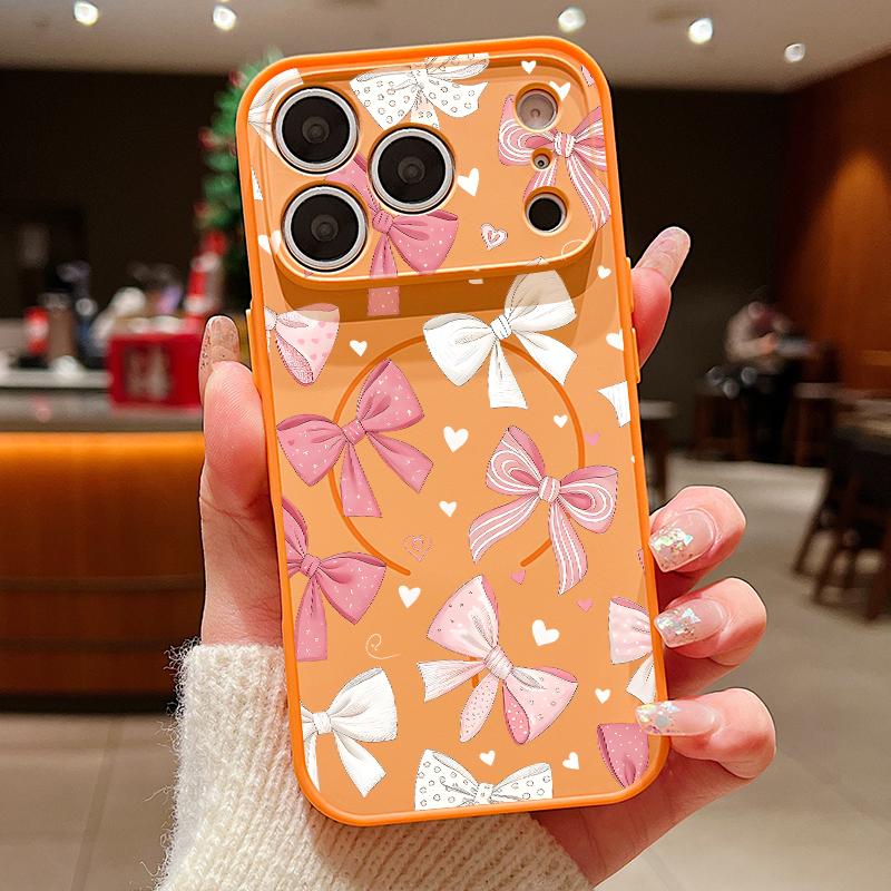 Cherry Bowknots Pattern Case For iPhone 17 Pro Max Funda iPhone 16 15 14 13 Pro Max Magnetic For Magsafe Hybrid Slim Matte Cover iPhone 17 Pro оранжевый
Cherry Bowknots Pattern Case For iPhone 17 Pro Max Funda iPhone 16 15 14 13 Pro Max Magnetic For Magsafe Hybrid Slim Matte Cover iPhone 17 Pro оранжевый