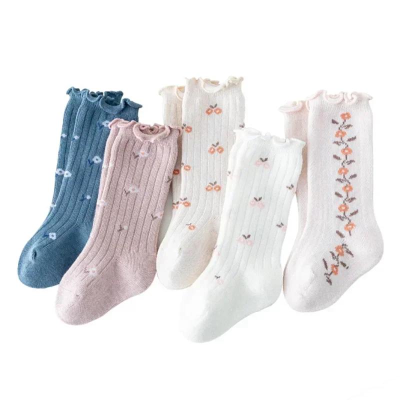 Cute High Knee Socks for Babies Infant Toddler Ribbed Over-the-calf Autumn Socks for Girls and Boys 0-5 Years foot 9-11cm 0-1T
Cute High Knee Socks for Babies Infant Toddler Ribbed Over-the-calf Autumn Socks for Girls and Boys 0-5 Years foot 9-11cm 0-1T
