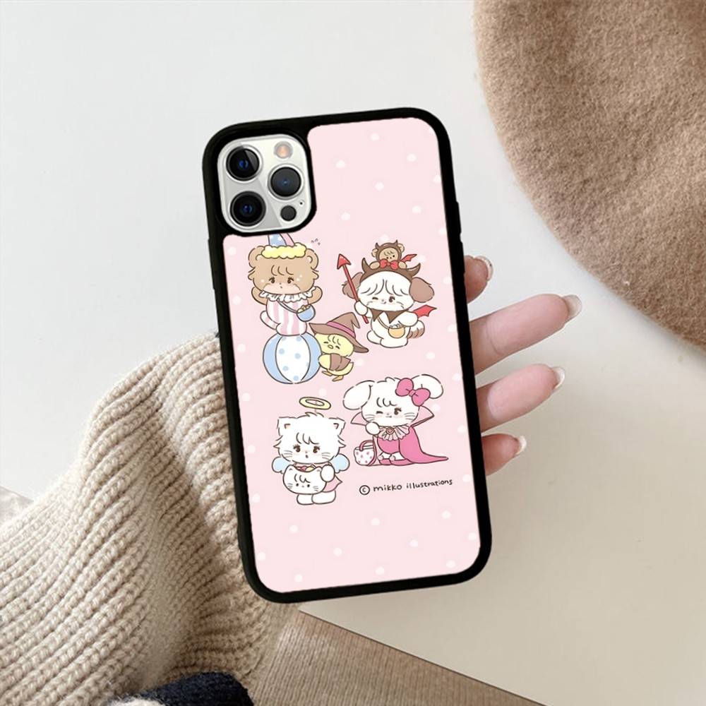 Cute M-Mikko I-Illustrations For IPhone 11 12 13 14 15 16 17 Pro Max Plus TPU+PC Shockproof Back Phone Cases iPhone 16 pro
Cute M-Mikko I-Illustrations For IPhone 11 12 13 14 15 16 17 Pro Max Plus TPU+PC Shockproof Back Phone Cases iPhone 16 pro
