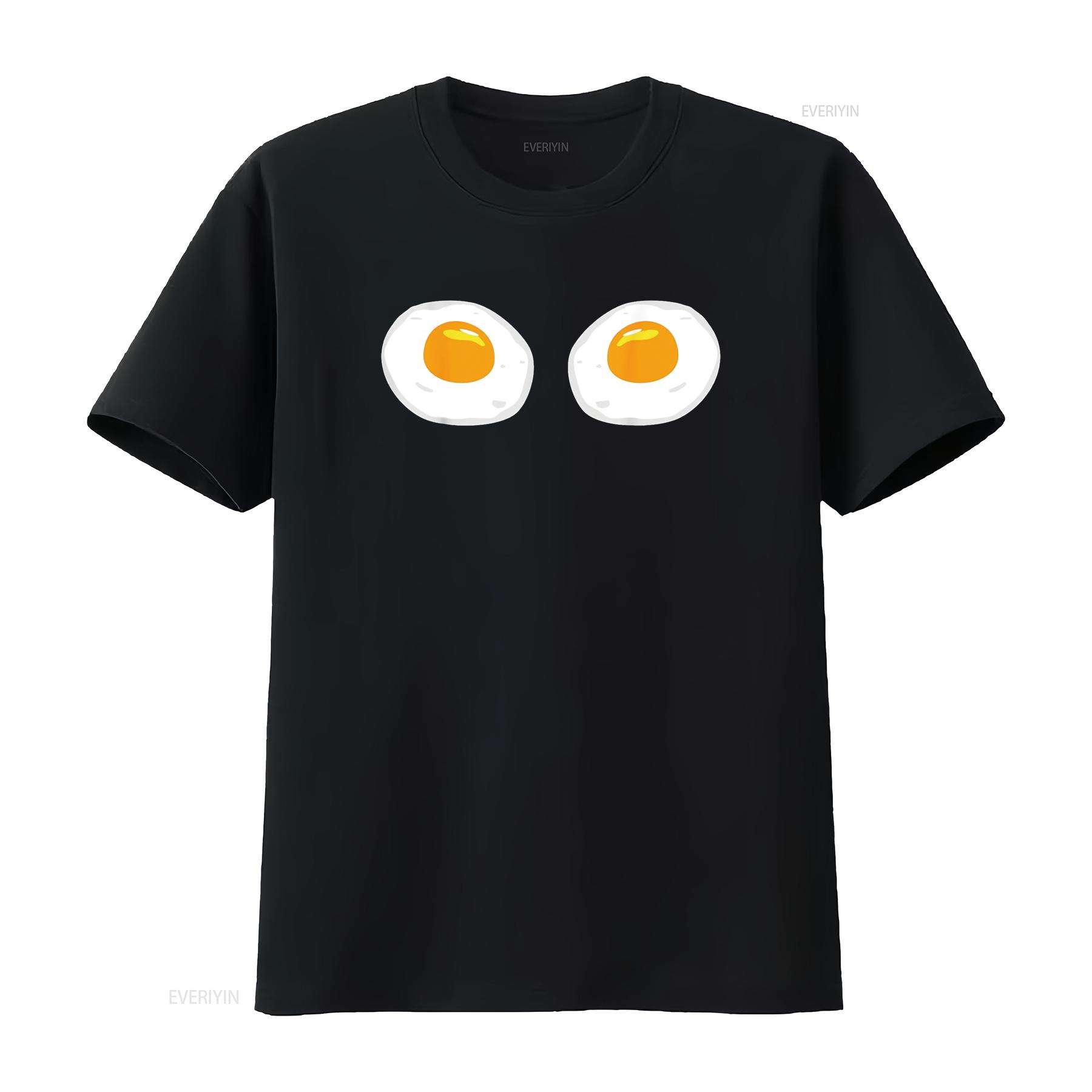 Fried Eggs Funny Bikini Costume Sunny Side Up Egg Brassiere T Shirt vintage Washed Casual Comfortable Stretched graphic homme 4XL
Fried Eggs Funny Bikini Costume Sunny Side Up Egg Brassiere T Shirt vintage Washed Casual Comfortable Stretched graphic homme 4XL