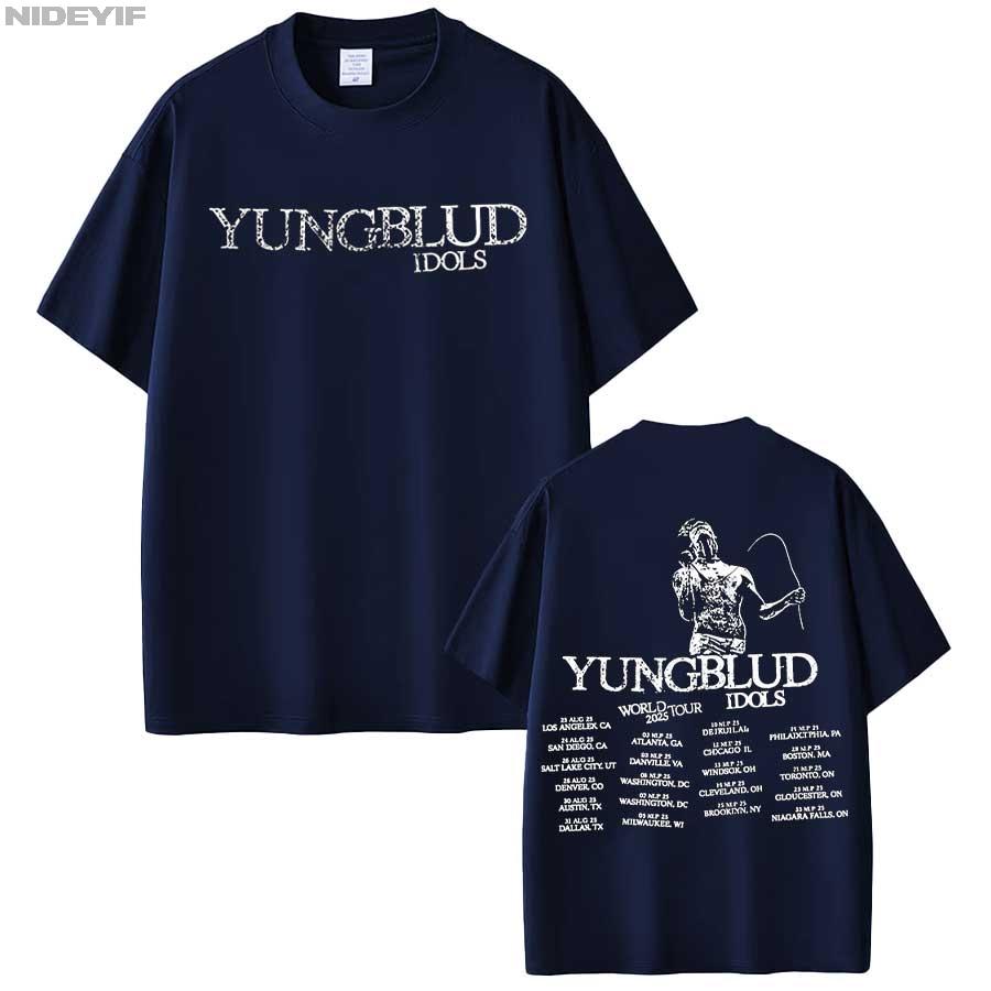 Yungblud IDOLS One More Time World Tour T shirt for Unisex Women Hiphop Streetwear Oversized Tops 100 Cotton TShirt YBD24 4XL
Yungblud IDOLS One More Time World Tour T shirt for Unisex Women Hiphop Streetwear Oversized Tops 100 Cotton TShirt YBD24 4XL