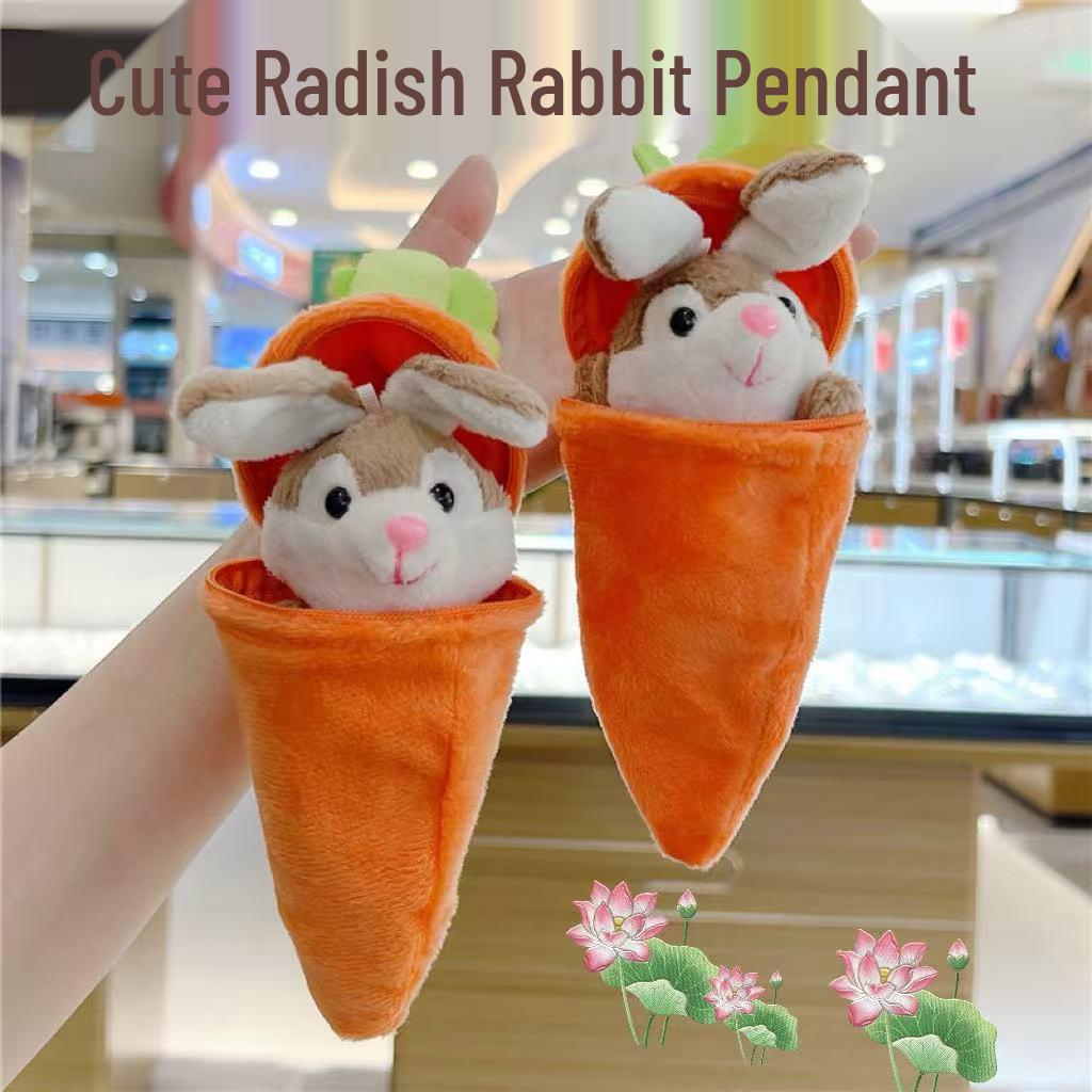 Carrot Bunny Plush Toy Figure & Keychain Ornament
Carrot Bunny Plush Toy Figure & Keychain Ornament