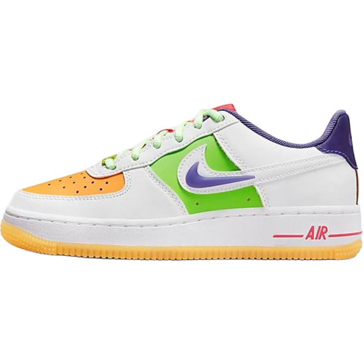 Nike Air Force 1 LV8 GS Fruit Colors Kids Sneakers White Space-Purple Sundial FD1035-100 37.5
Nike Air Force 1 LV8 GS Fruit Colors Kids Sneakers White Space-Purple Sundial FD1035-100 37.5
