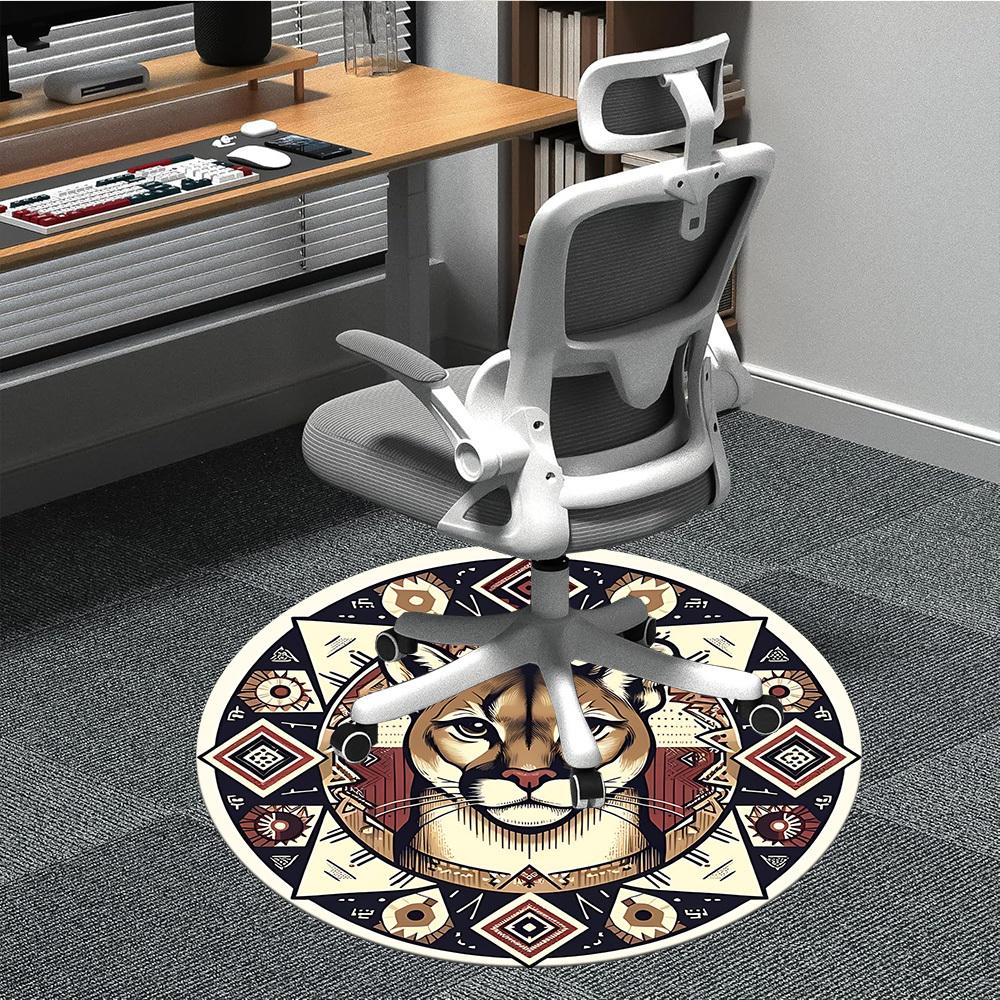 1pc Mountain Lion Mandala Chair Carpet for Office, Non-slip, Soft and Durable Office Rug for Interior Decoration, Perfect for Office yy260313017 80cm by 80cm
1pc Mountain Lion Mandala Chair Carpet for Office, Non-slip, Soft and Durable Office Rug for Interior Decoration, Perfect for Office yy260313017 80cm by 80cm