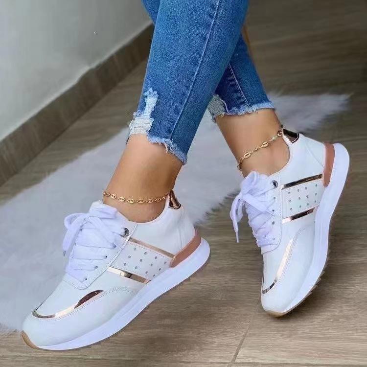 Large Size Sports Shoes for Women, New Spring Models, European and American Thick Soles, Color Matching, Casual Low-top Sports 35 білий
Large Size Sports Shoes for Women, New Spring Models, European and American Thick Soles, Color Matching, Casual Low-top Sports 35 білий