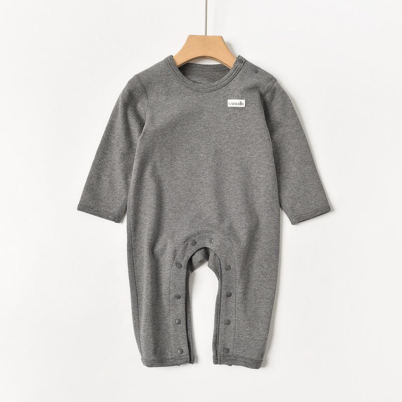 Children s Non-Fluorescent Pure Cotton Rompers Spring and Autumn Romper 469 Dark Gray (Choose According to Height) 73
Children s Non-Fluorescent Pure Cotton Rompers Spring and Autumn Romper 469 Dark Gray (Choose According to Height) 73