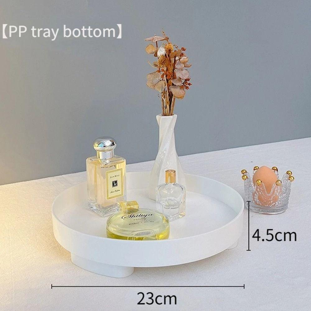 Plastic Round Storage Tray White Home Decorative Storage Tray Fashion Key Plate Women small white
Plastic Round Storage Tray White Home Decorative Storage Tray Fashion Key Plate Women small white