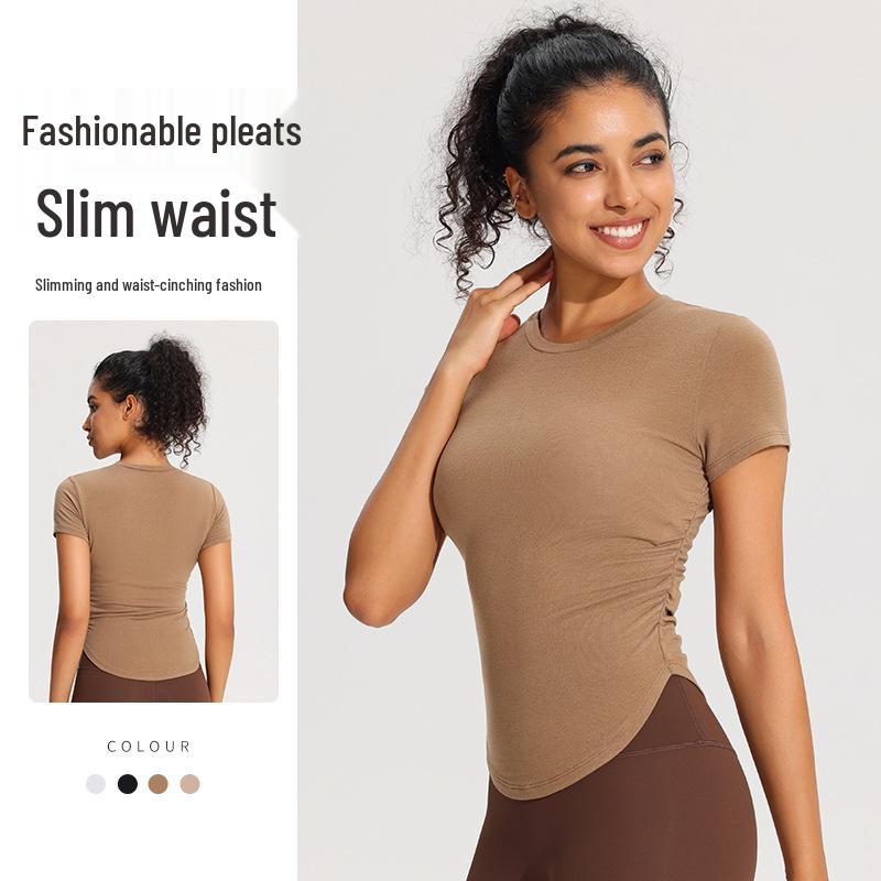 Women s Quick-Dry Short Sleeve Sports Top - High Elasticity, Slimming, Breathable Fitness T-Shirt for Yoga and Running Medium білий
Women s Quick-Dry Short Sleeve Sports Top - High Elasticity, Slimming, Breathable Fitness T-Shirt for Yoga and Running Medium білий