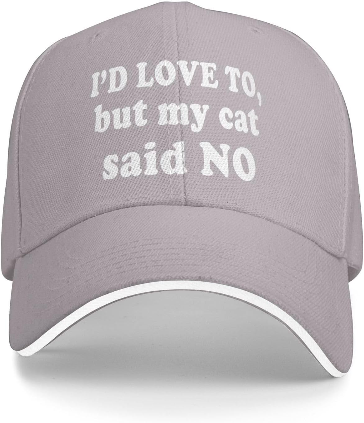 Cat Said No Funny Slogan Baseball Cap Polyester Adjustable Casual Dad Hat for Men Women One Size
Cat Said No Funny Slogan Baseball Cap Polyester Adjustable Casual Dad Hat for Men Women One Size